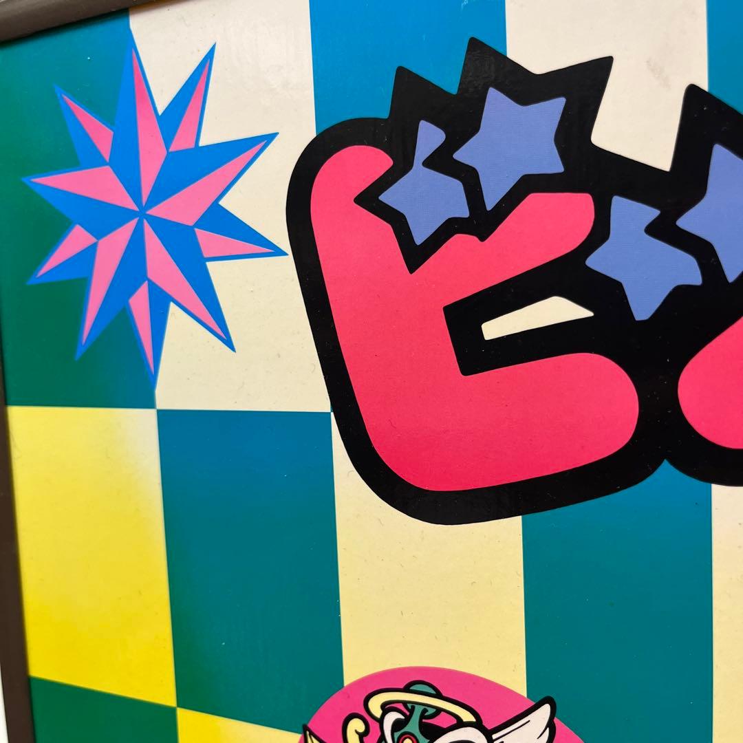 超希少！　ビックリマン　LOTTE パネル時計　稼働品　昭和　おもちゃ