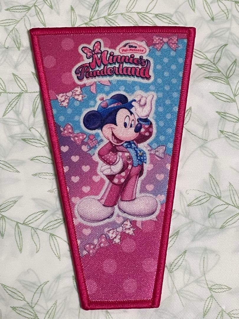 ディズニー パルパルーザ ミニー@ファンダーランド ワッペン ミッキー
