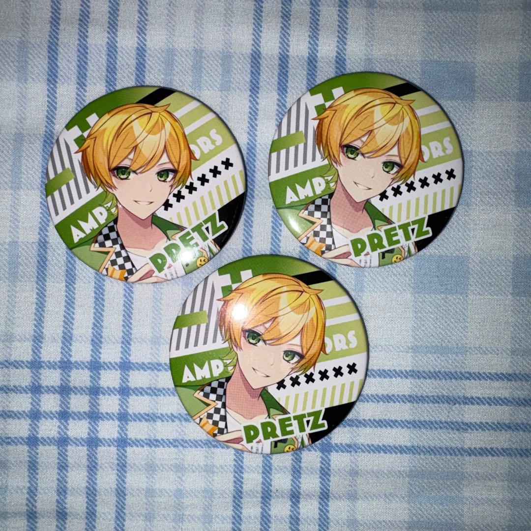 AMPTAK ぷりっつ 缶バッジ - メルカリ