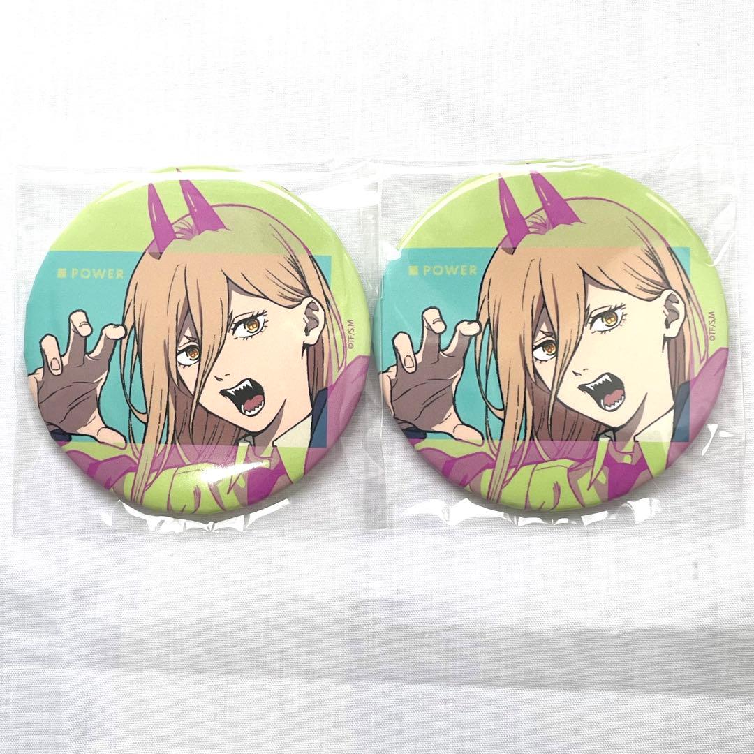 チェンソーマン TSUTAYA 缶バッジ パワー 2点セット - メルカリ