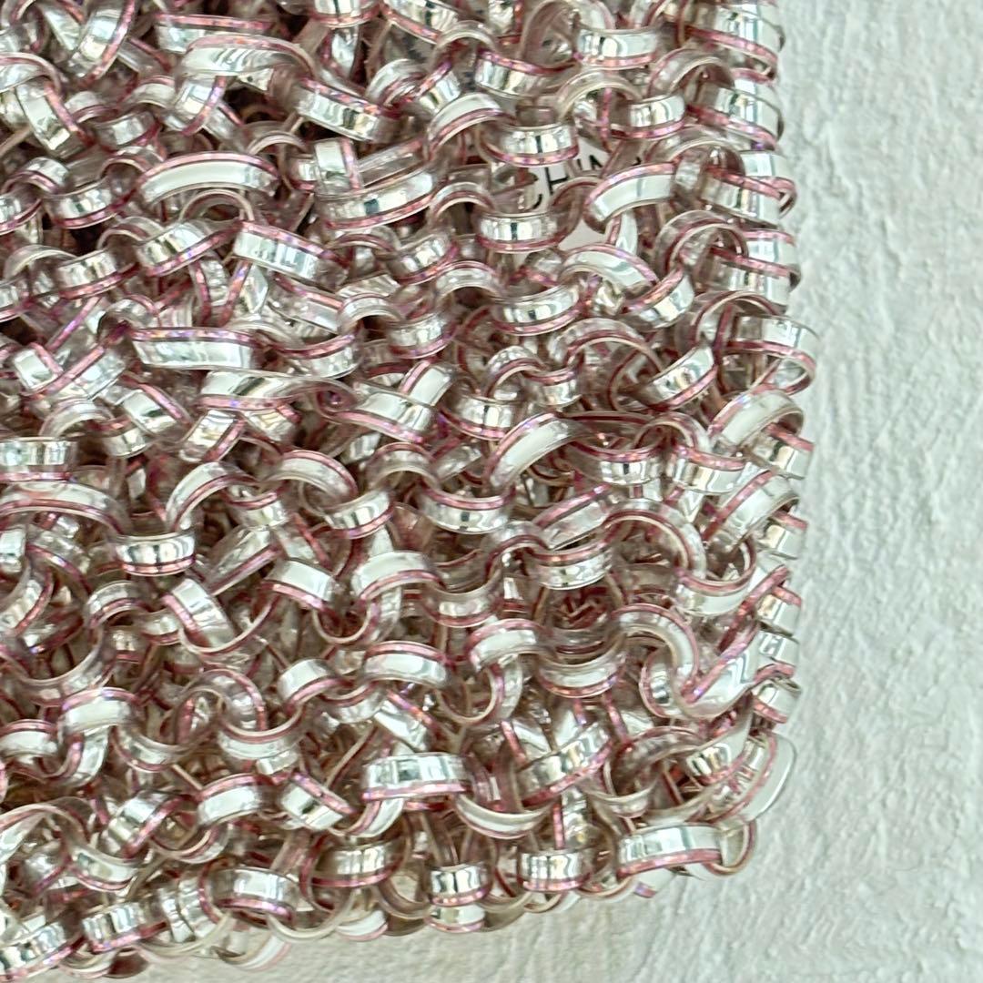 ANTEPRIMA ハローキティー コラボ ワイヤートートバッグ　ラインストーン