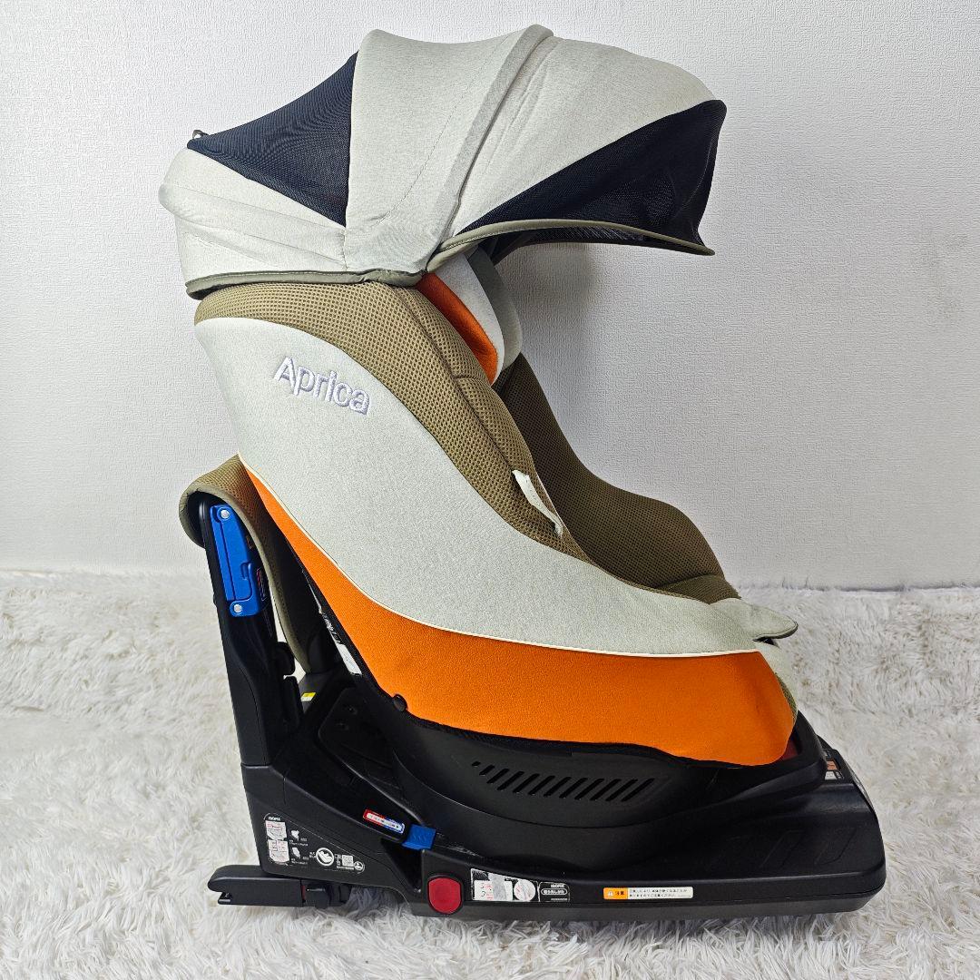 【人気】Aprica クルリラ ISOFIX 回転式チャイルドシート 新生児～