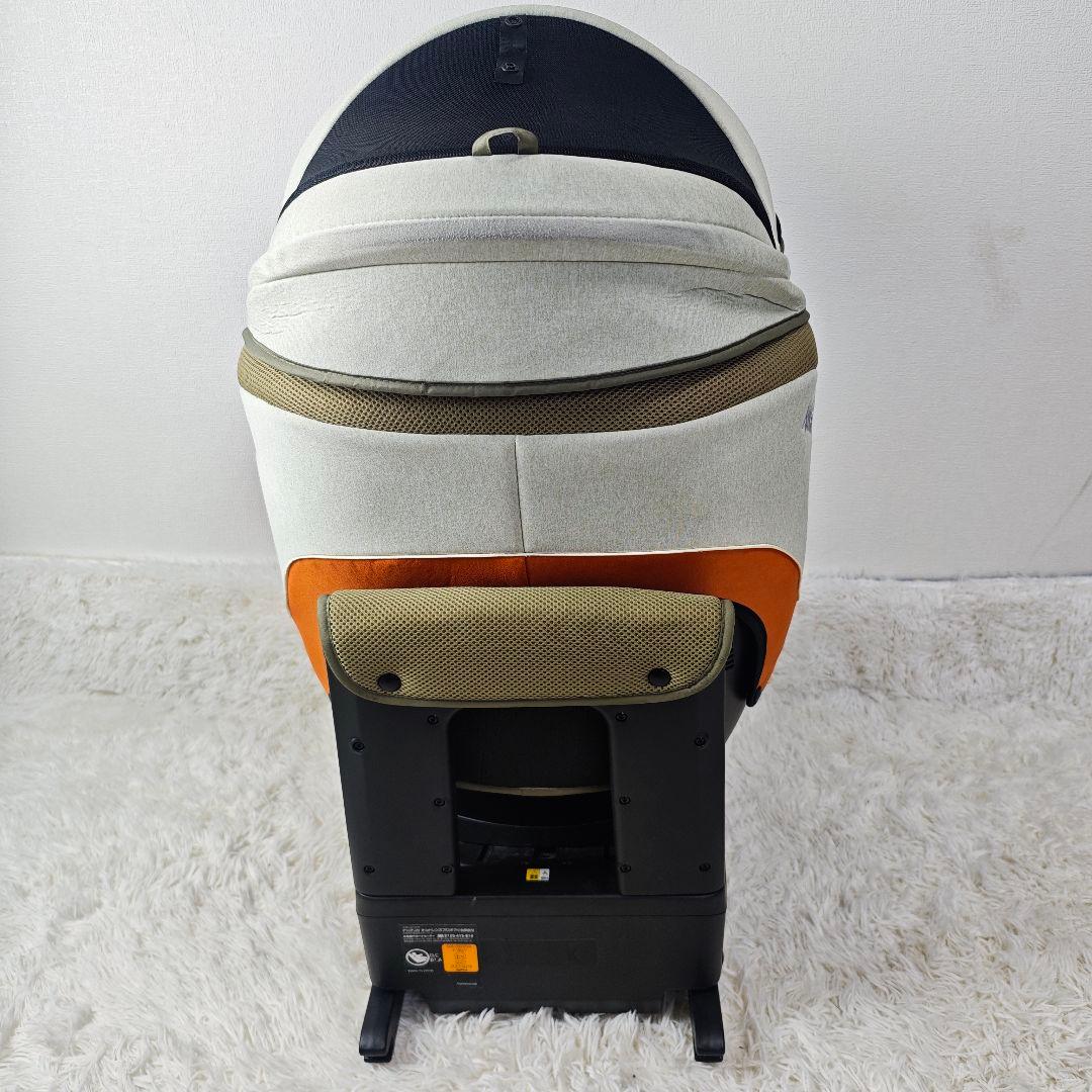 【人気】Aprica クルリラ ISOFIX 回転式チャイルドシート 新生児～