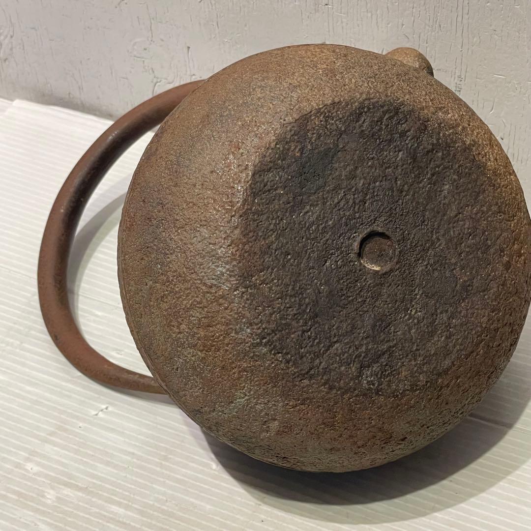 希少 鉄瓶 龍文堂造 骨董品 茶道具 インテリア 工芸品 コレクション