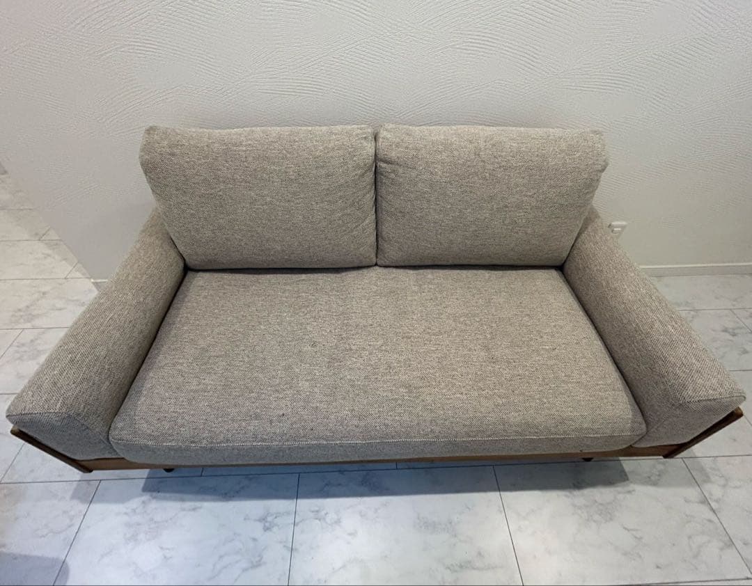 unicoウニコ TREL(トレル)カバーリングソファ 2.5人掛け+オットマン