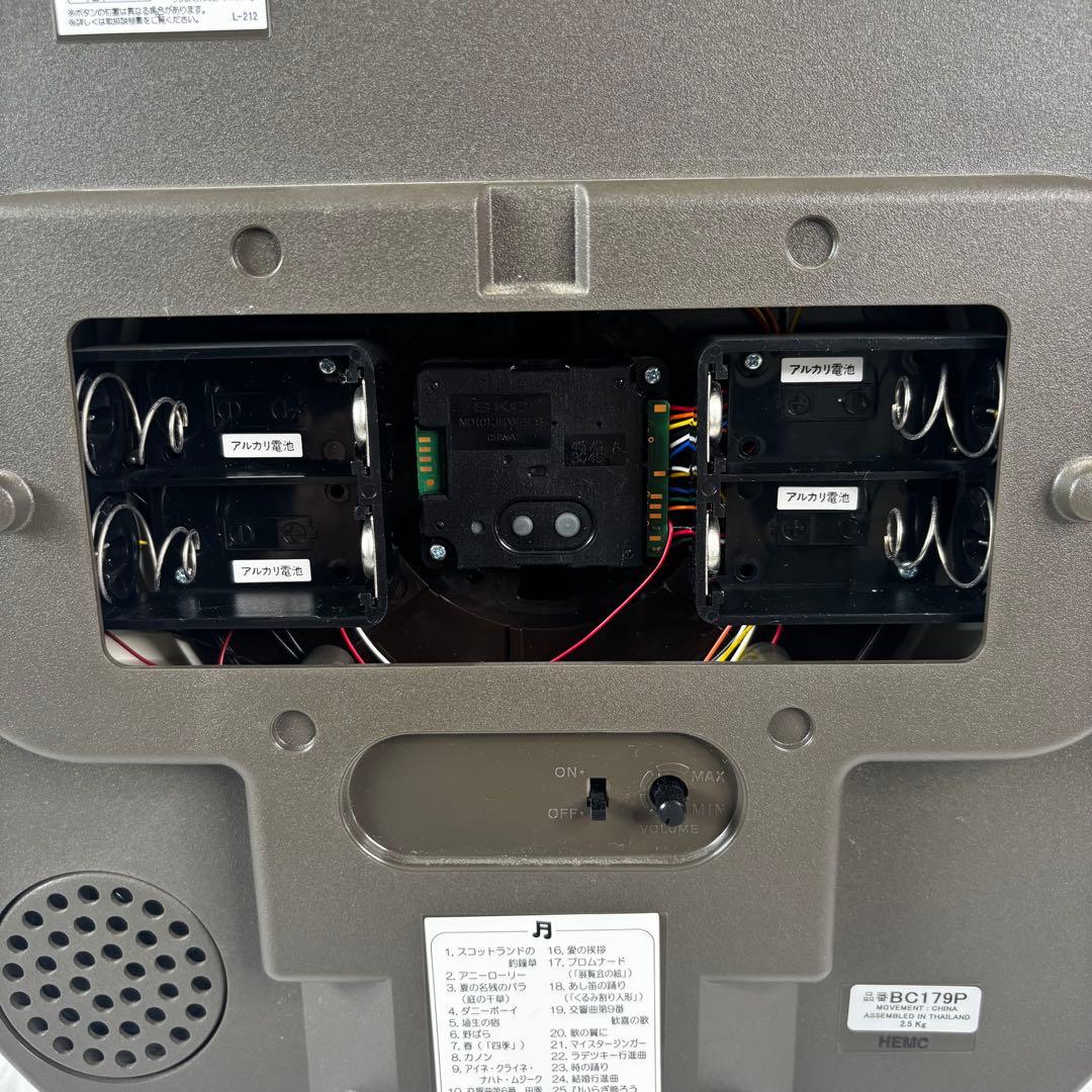 【限定✨美品✨】セイコー からくり　掛け時計 電波時計　30曲