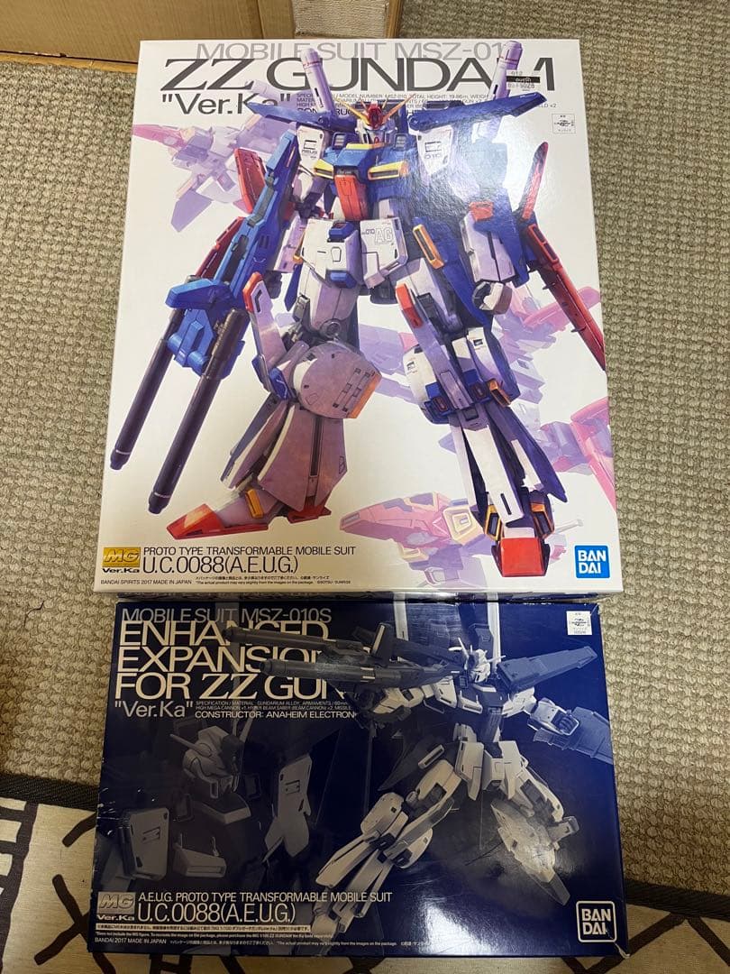 MG 1/100 強化型ZZガンダムVer.Ka + 強化型拡張パーツ ショップ