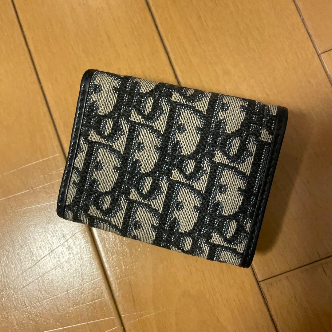 Dior モノグラム 三つ折り財布