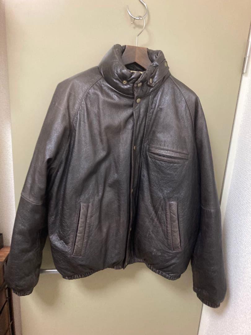 PABLO VINCI パブロヴィンチ Leather down jacket - メルカリ