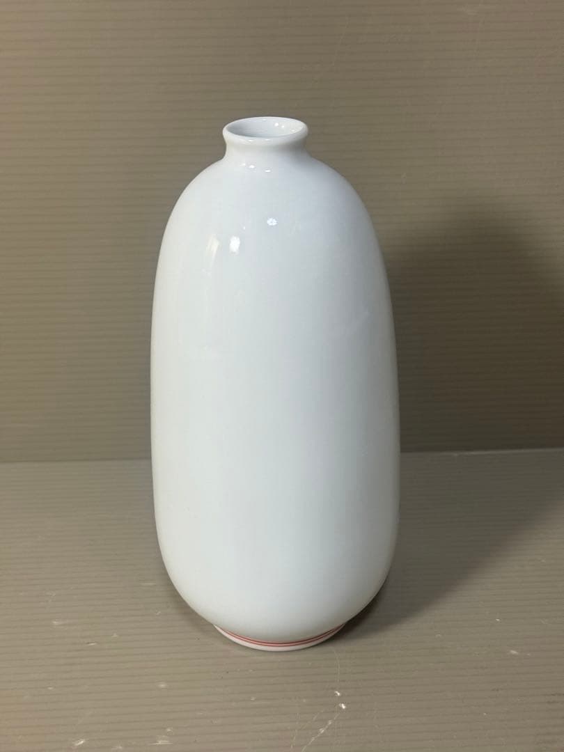 2636 柿右衛門 錦 粟鶉文 一輪挿し 花瓶 未使用