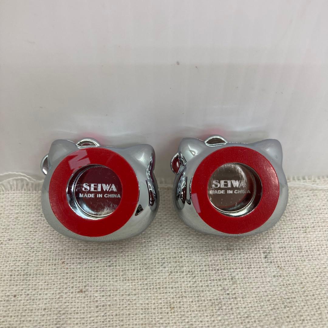 【未使用】ハローキティ　ナンバープレート　ボルトキャップ　カーグッズ　サンリオ