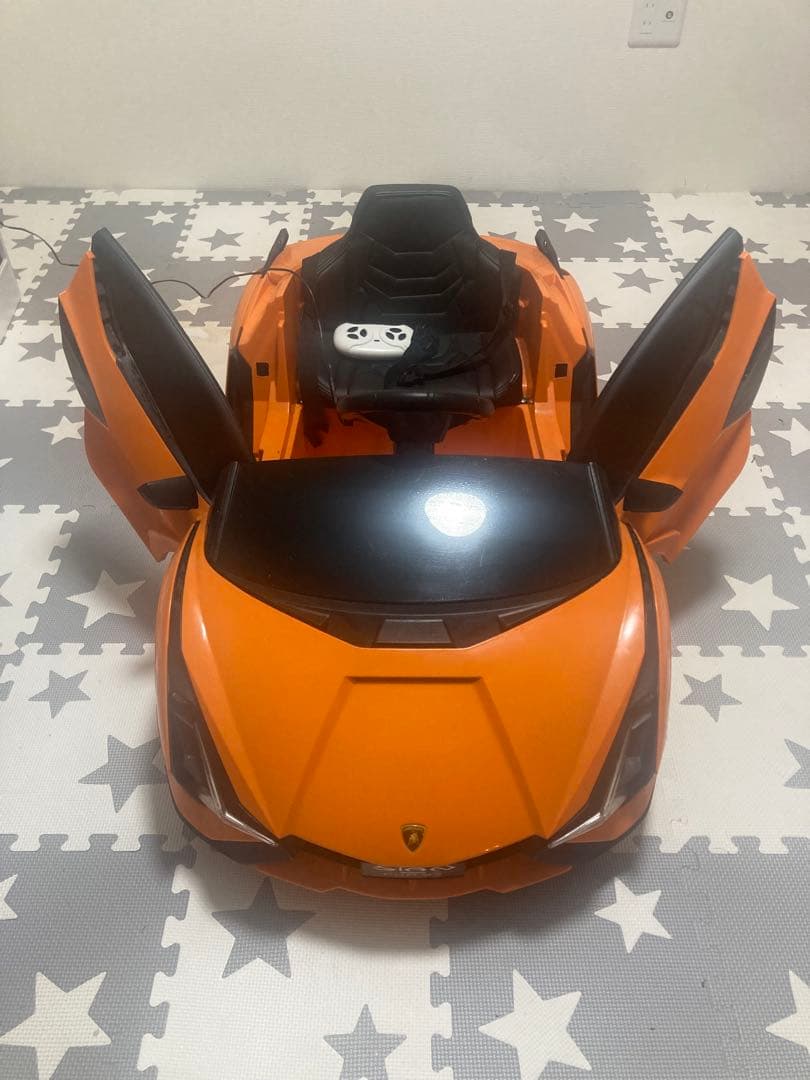 Lamborghini Sian ラジコン　電動カー　オレンジ 電動乗用車