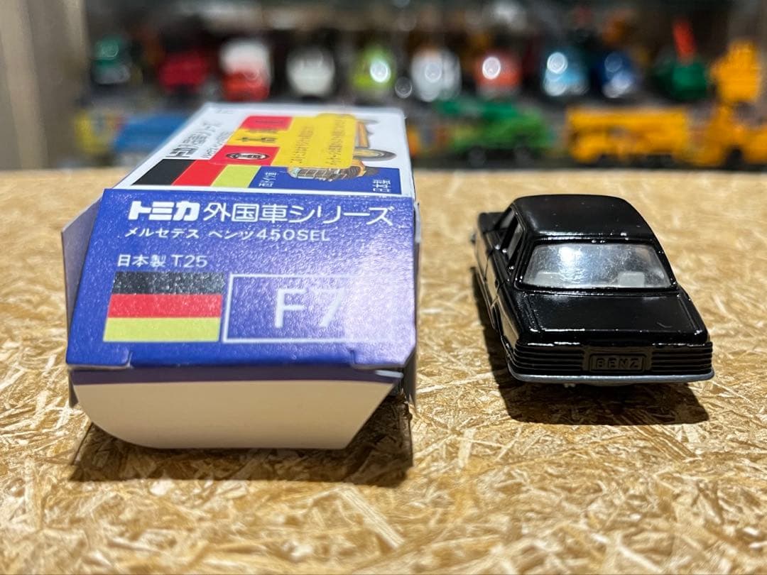 トミカ 日本製 青箱 F7-1 メルセデスベンツ 450SEL 高島屋特注
