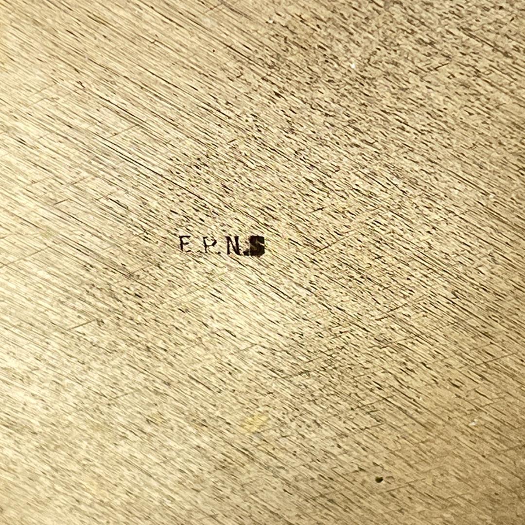 【英国】騎士のティーキャディー【シルバープレート】ゴールド