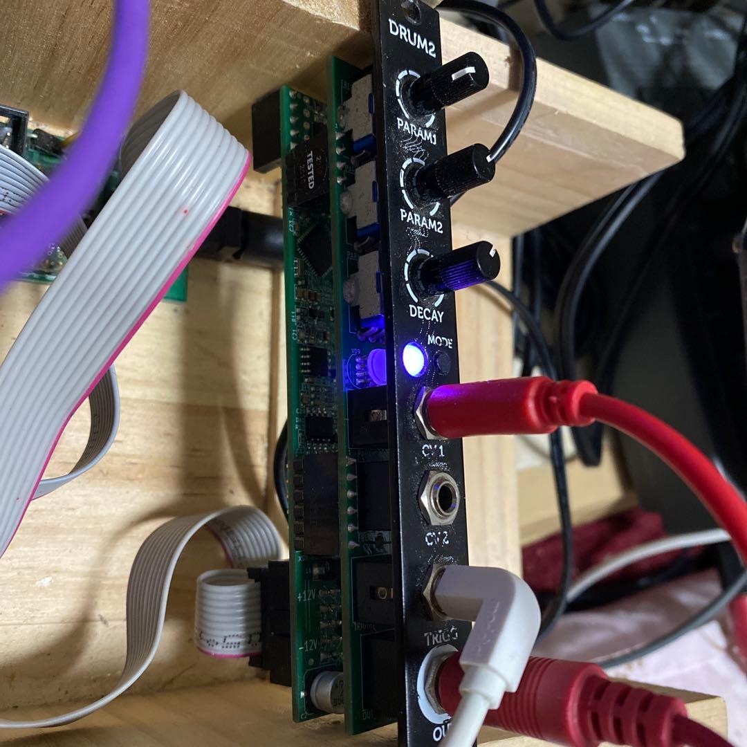 モジュラーシンセ　Pico DRUM2 ドラムモジュール