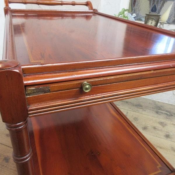 イギリス アンティーク 家具 キッチンワゴン 引き出し・トレー付き