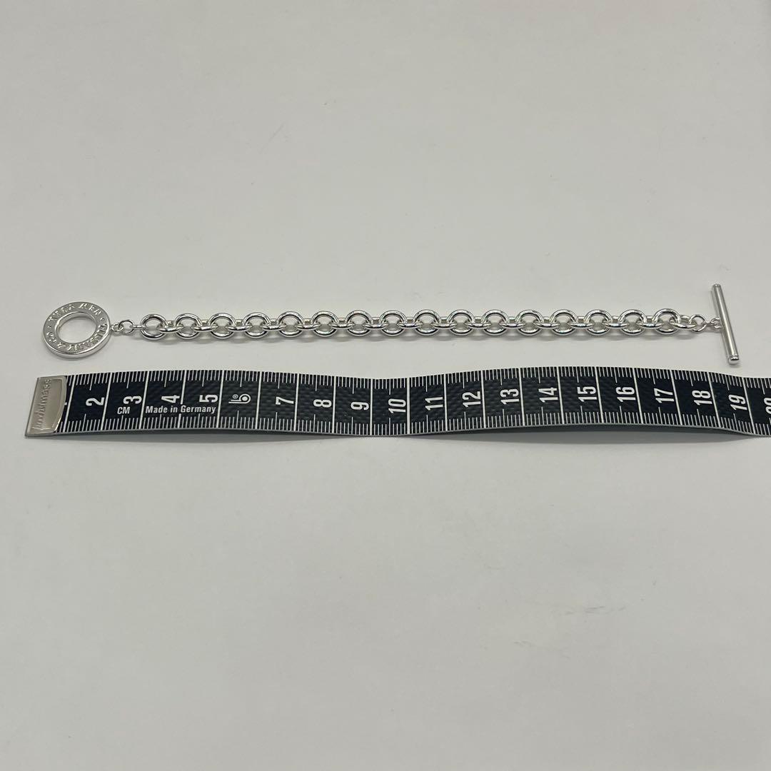 ティファニー TIFFANY ドーナツリンク トグル ブレスレット Ag925