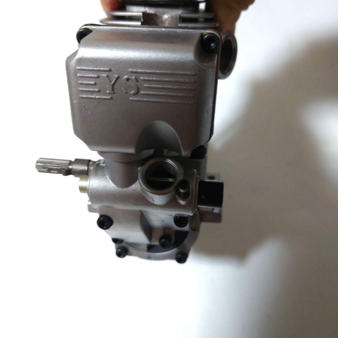 YSエンジン F−91AC マフラー 逆止弁付 美品 山田産業 ラジコン飛行機