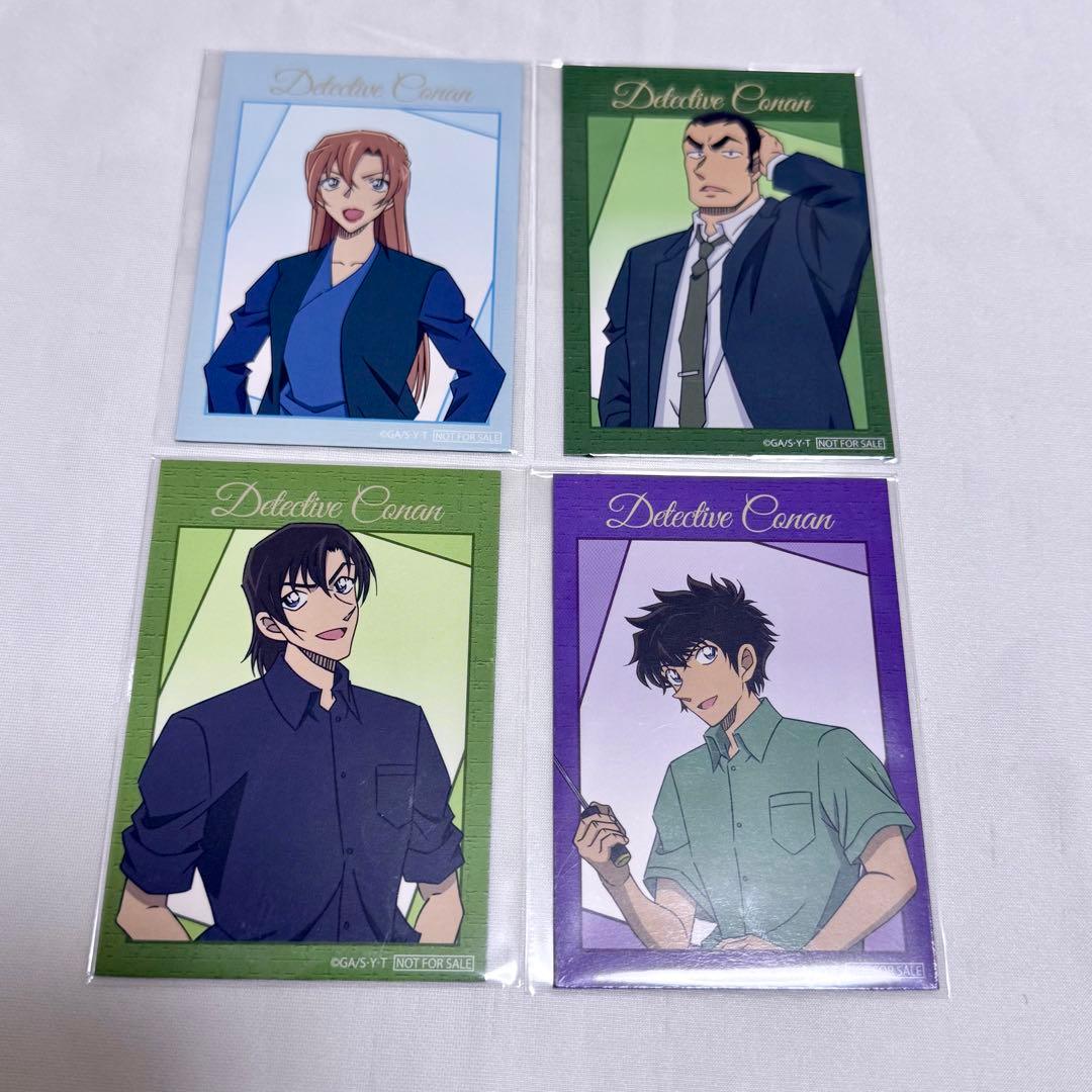 名探偵コナン　コナンプラザ　特典　マグネットステッカー　松田　横溝重悟　千速 名探偵コナン コナンプラザ 特典 マグネットステッカー 横溝重悟 萩原