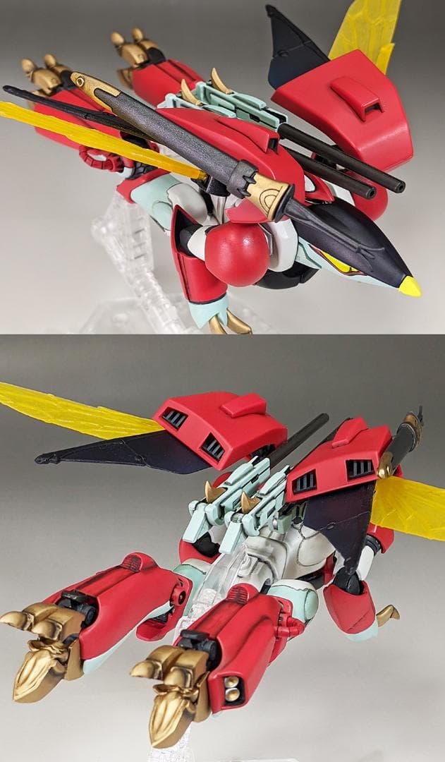プラモデル　HG ビルバイン（聖戦士ダンバイン）組立塗装済