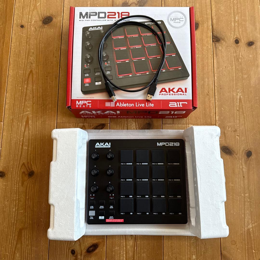 AKAI MPD218 MIDIパッド & Ableton Live Lite s-l400.jpg