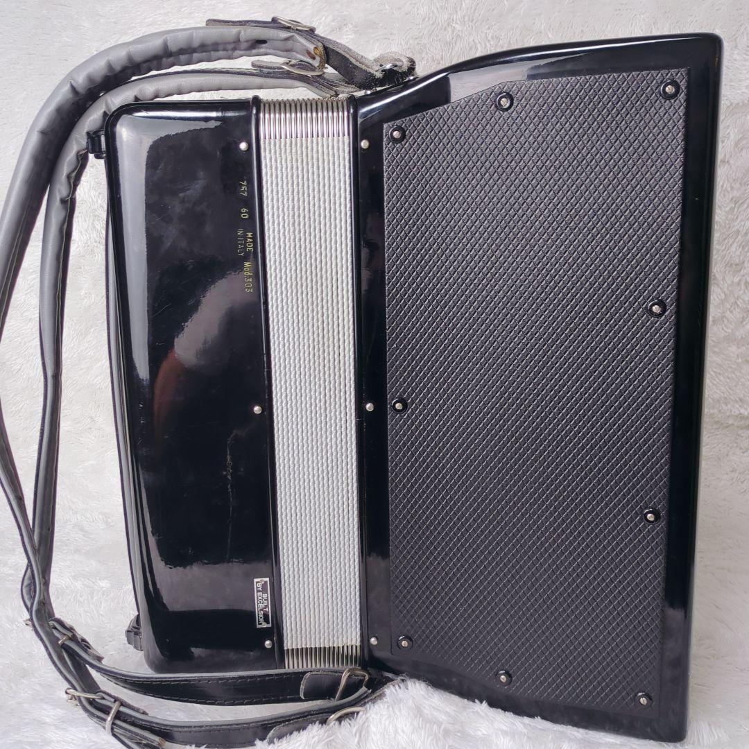 EXCELSIOR アコーディオン 303後期型イタリア製素敵なグリル整備品