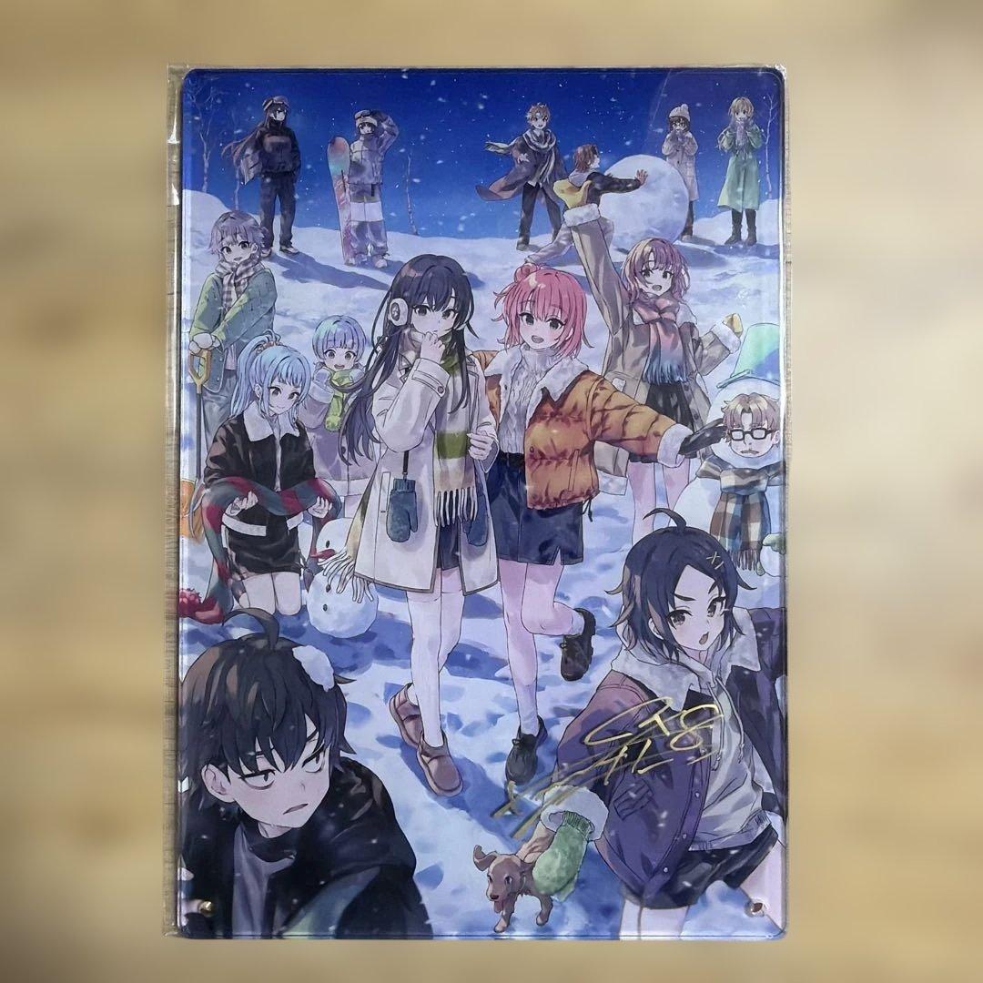 C107 ぽんかん⑧ サイン入り アクリルボード 2種セット 会場限定 俺ガイル