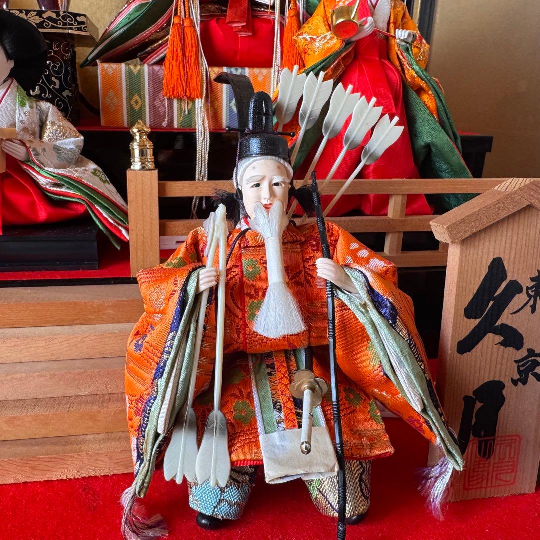 雛人形セット ガラスケース付き　東京久月