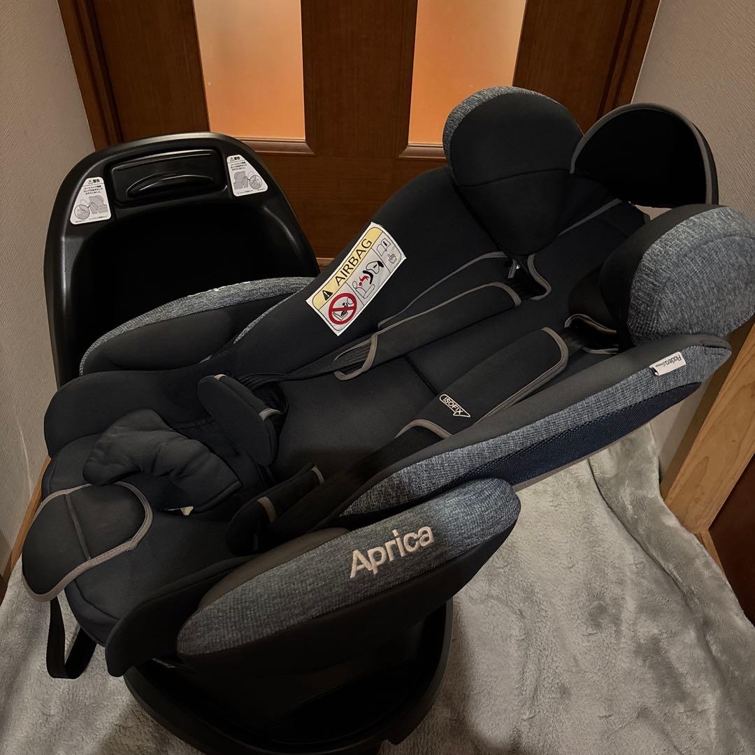 Aprica アップリカ ISOFIX フラディアグロウ AC ブラックストーン