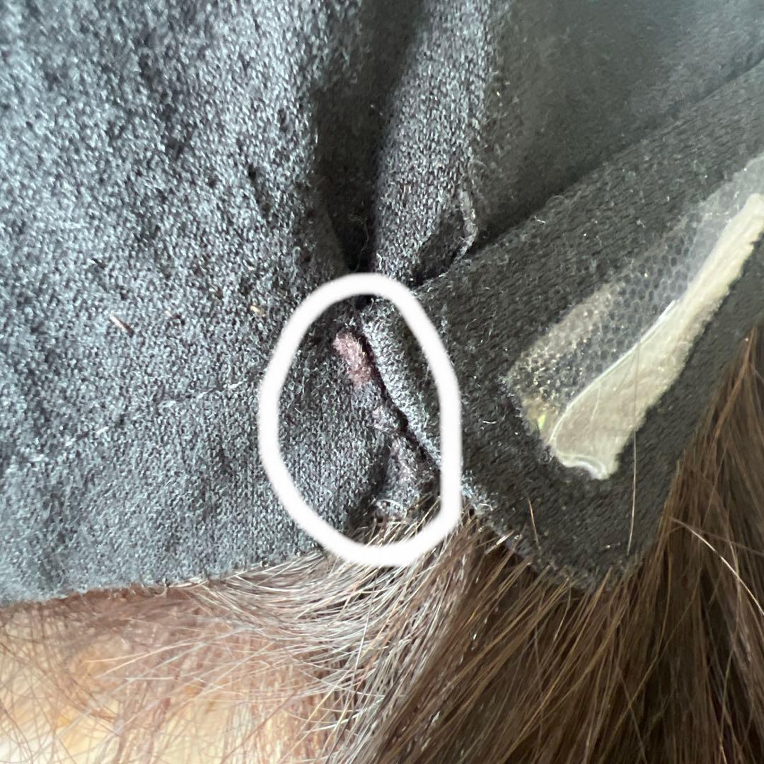 mi ワンステップ　ウィッグ　医療用人毛100% Sサイズ