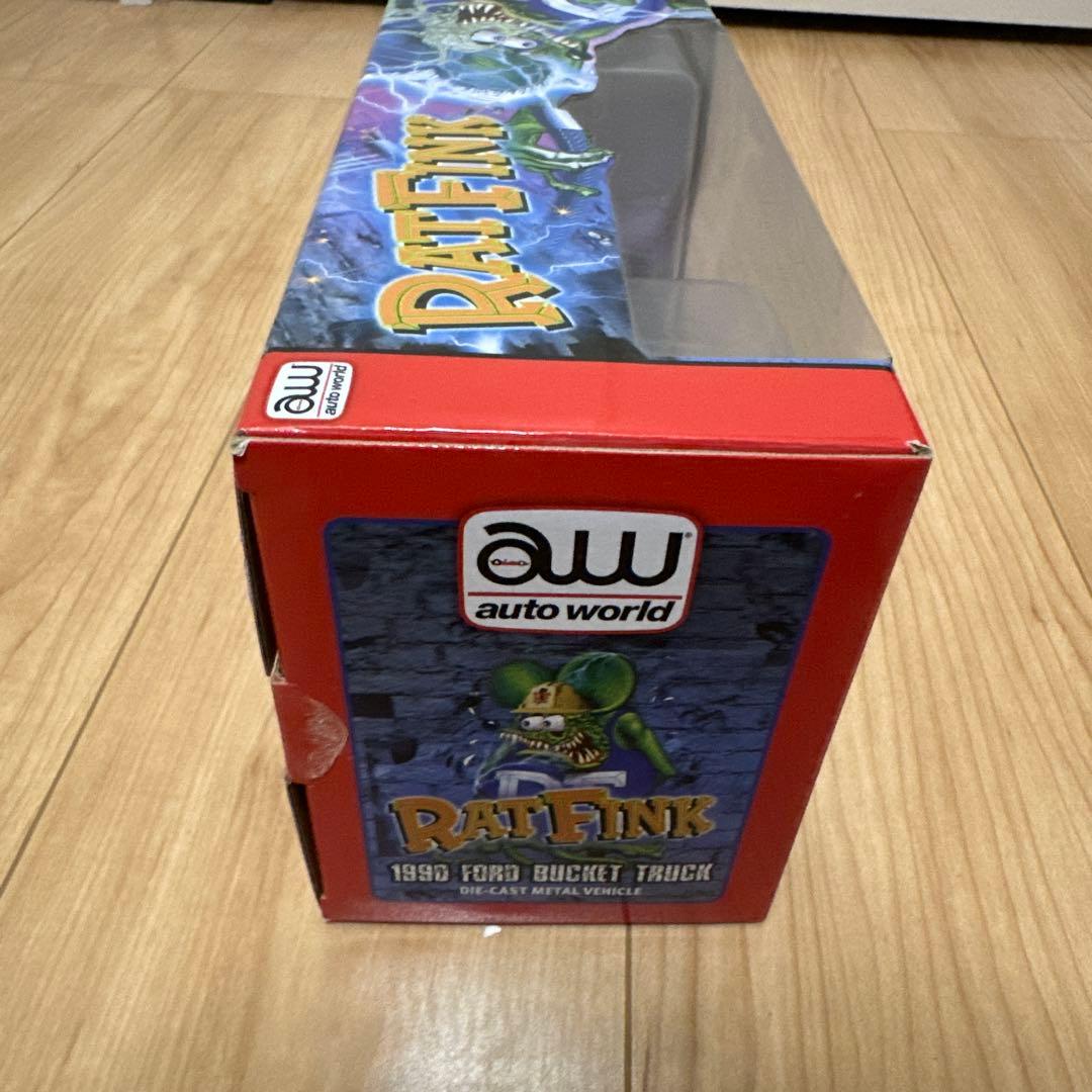ミニカー AUTOWORLD 1990 Ford Utility Bucket Truck