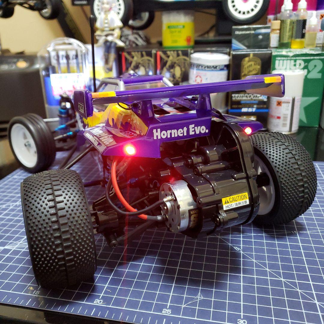 ホーネットEVO ②タミヤ カスタム LED 送受信機無しセット - メルカリ