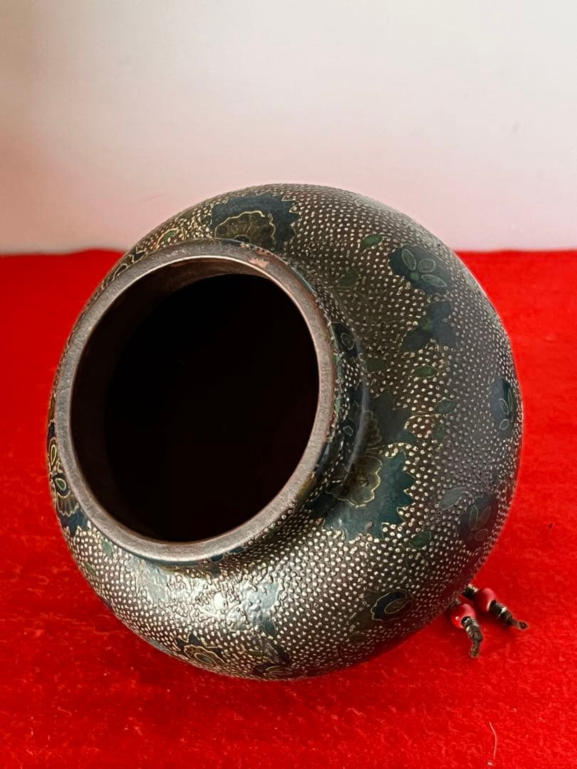 中国古美術　陶芸　茶壷　茶入【大清乾龍年製】在銘：MT2-60