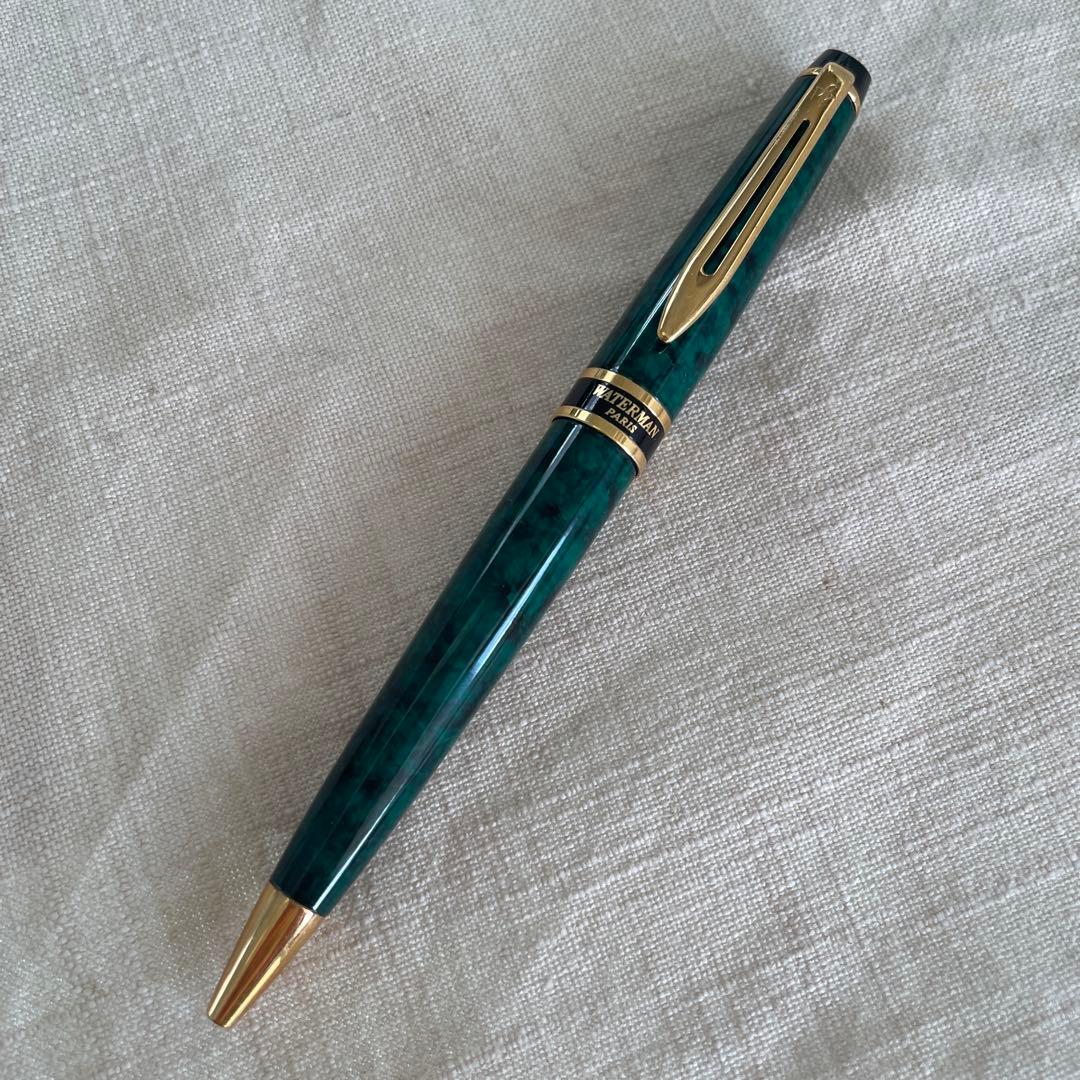 ウォーターマン エキスパート マーブルグリーン GT ボールペン - メルカリ