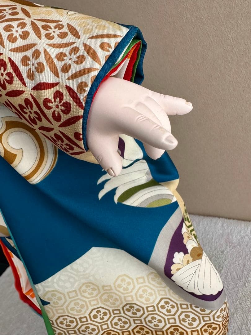 市松人形☆京人形細工司 伊東久重☆可愛い前掛け