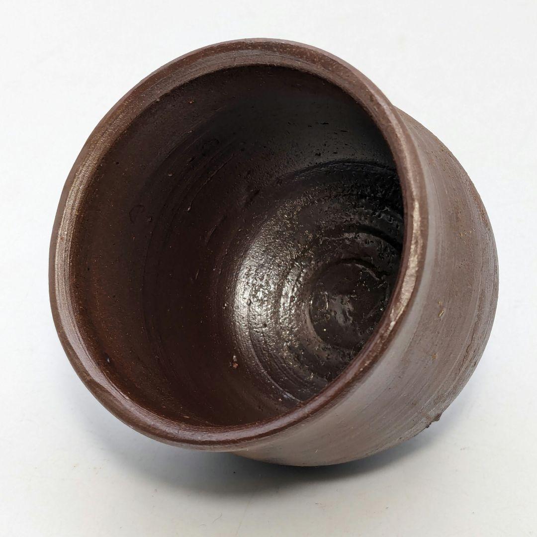 人間国宝 藤原雄 備前焼 緋襷酒杯 共箱共布栞 酒盃 酒器 ぐい呑み 食器 火襷