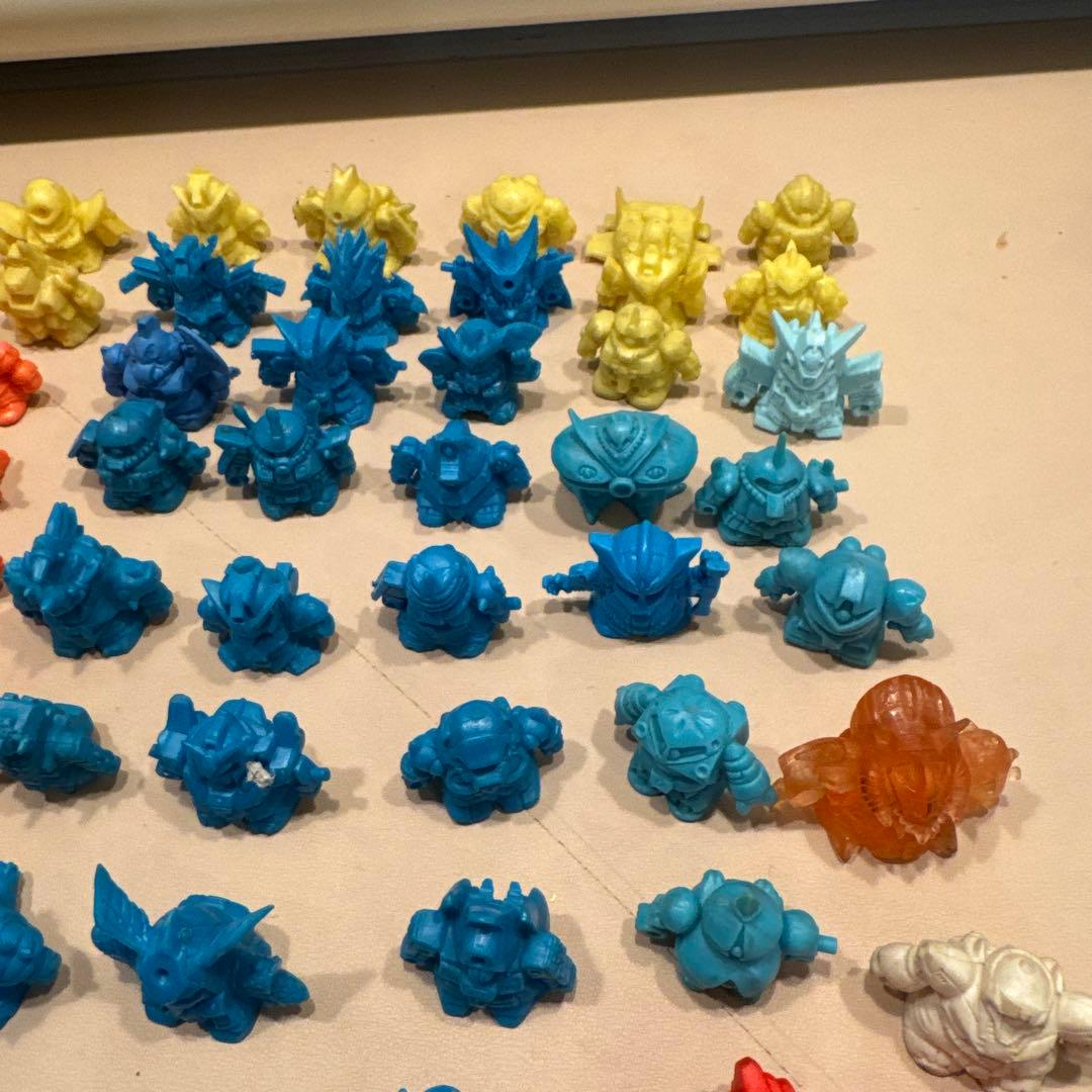 【当時物】ガン消し　まとめセット約140体 と　不揃いパーツたくさん