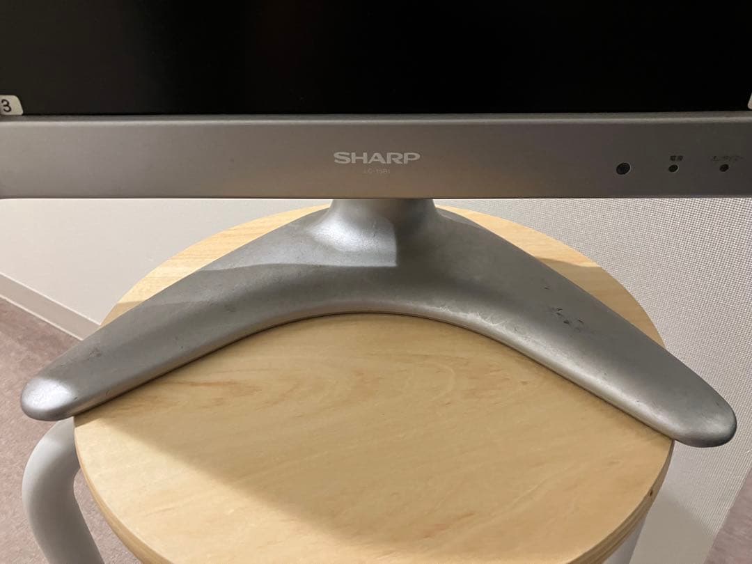 交渉可【温故知新】SHARP )喜多俊之デザインAQUOS15インチ液晶テレビ