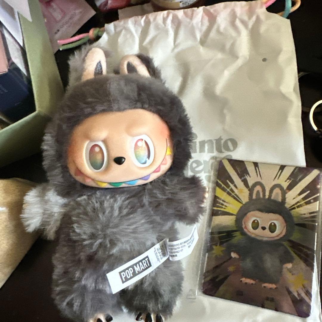 l*n様 POP MART ラブブ グレー シークレット 正規品