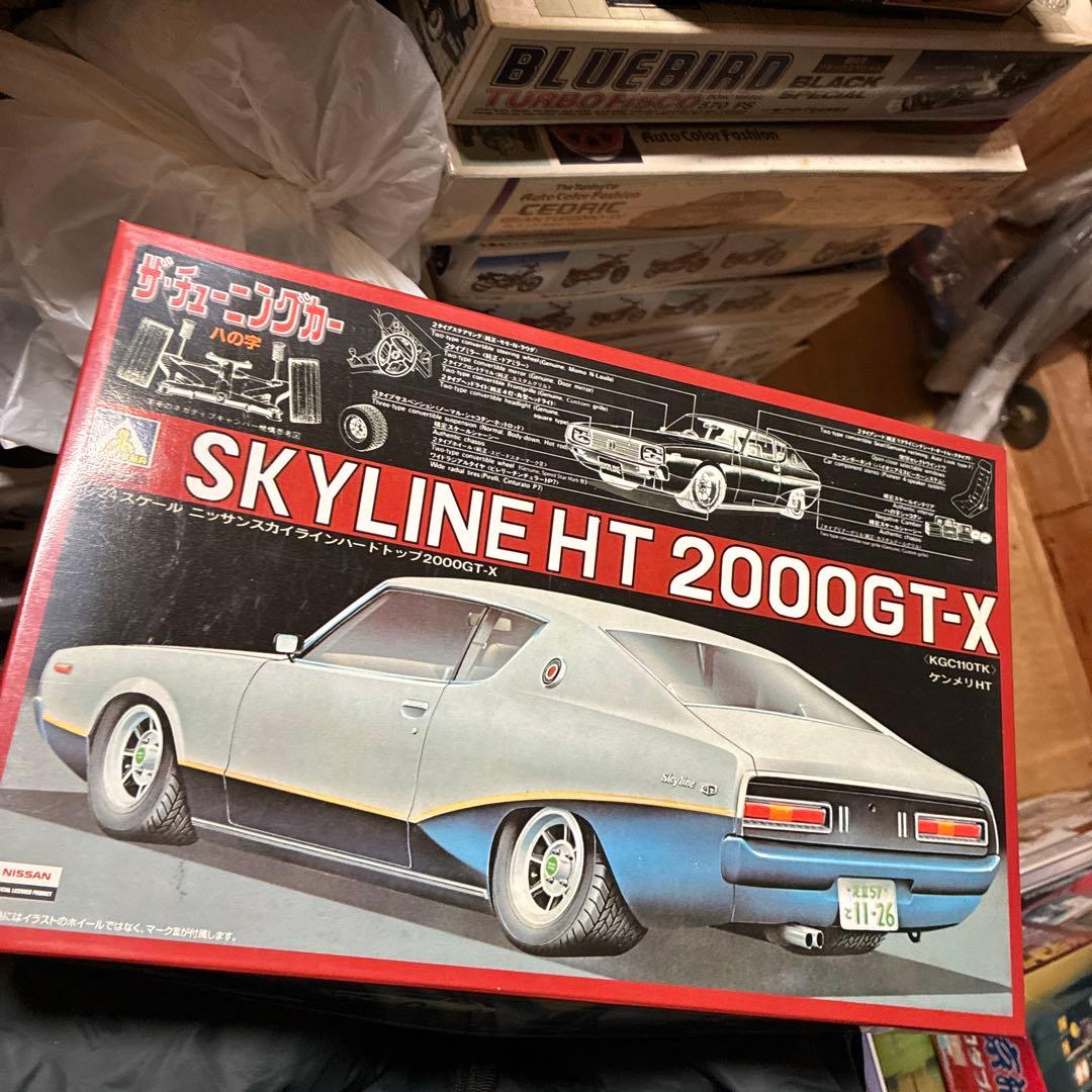 青島SKYLINE HT 2000GT X 1 24 SKYLINE 日産SKYLINE