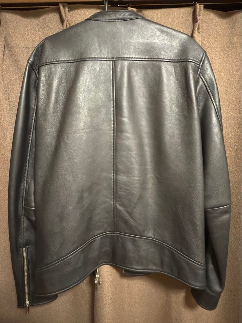 UNITED TOKYO 羊革 ラムレザー シングルライダース 希少4(XL)