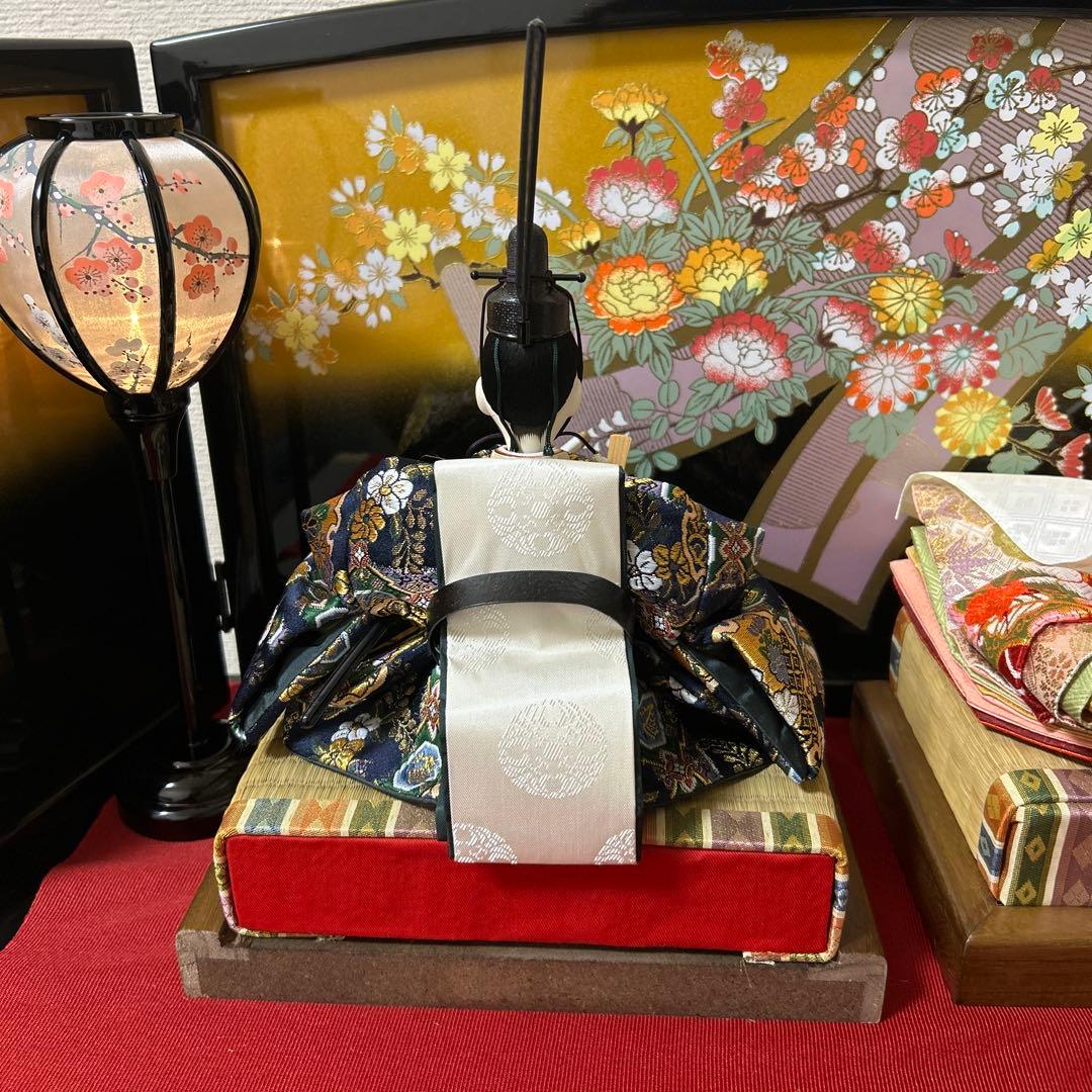 京雛 『平安水宝作 極上本頭本仕立十二単衣』 雛師 平安水宝作