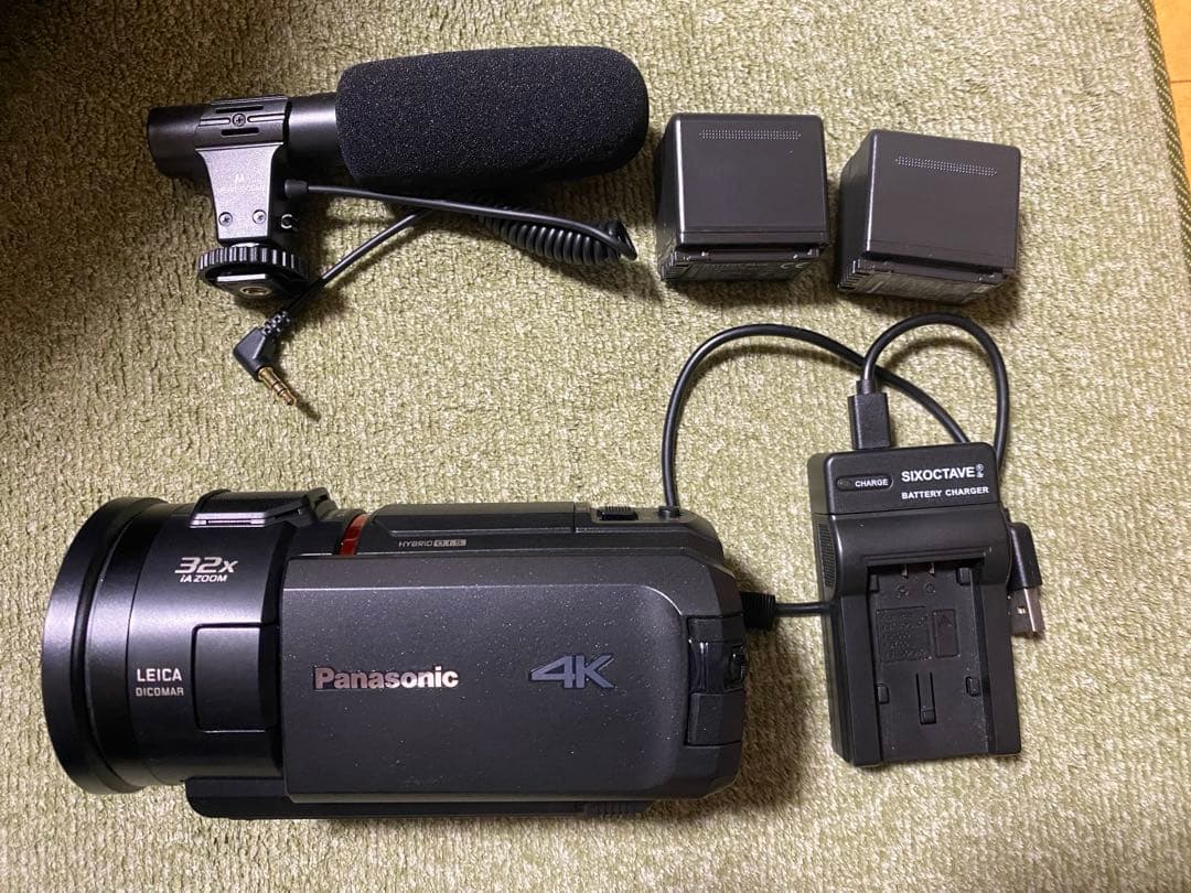 Panasonic 4Kビデオカメラ HC-WX1M