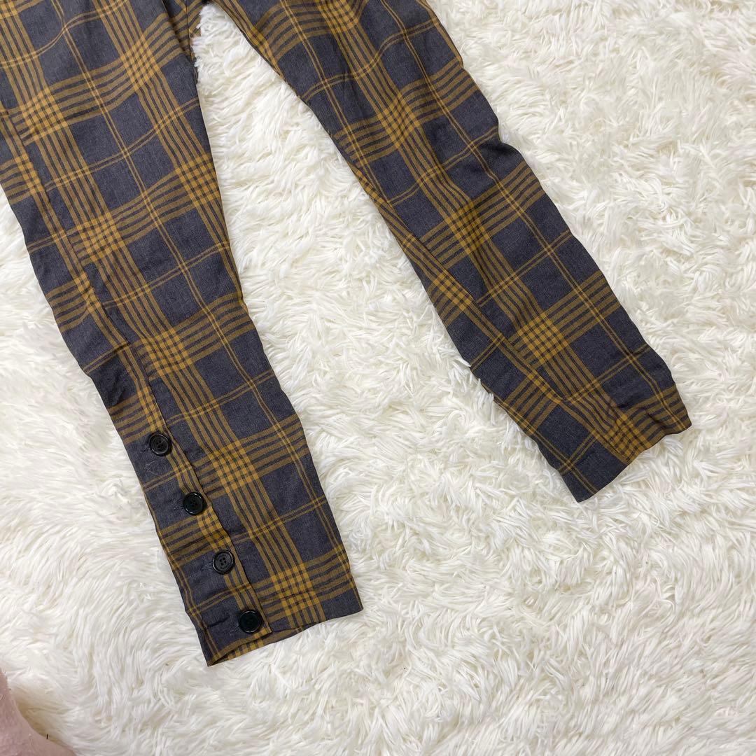 ヴィヴィアンウエストウッド変形パンツ　チェック　alcoholic トラウザーズ