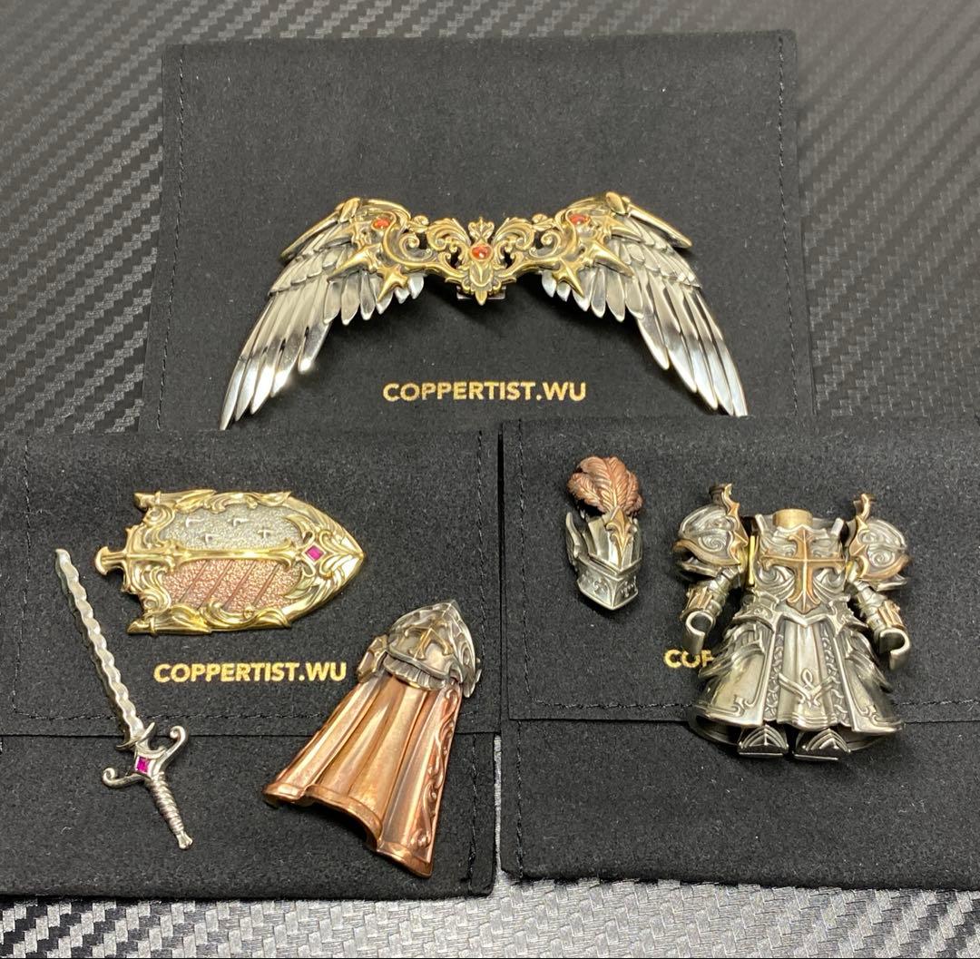 ★ 新品 未使用 早い者勝ち COPPERTIST.WU 真紅のテンプル騎士団像