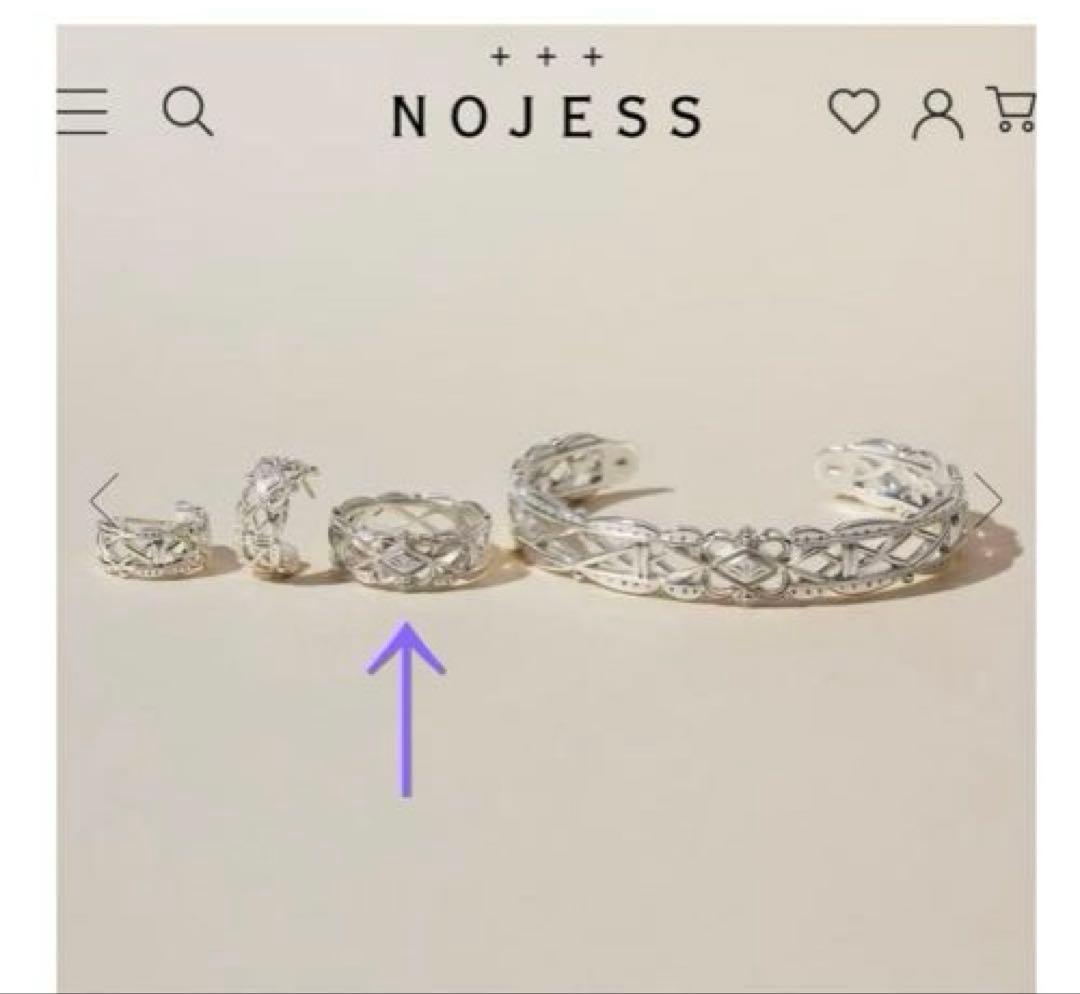 NOJESS SV925 シルバー リング　13号