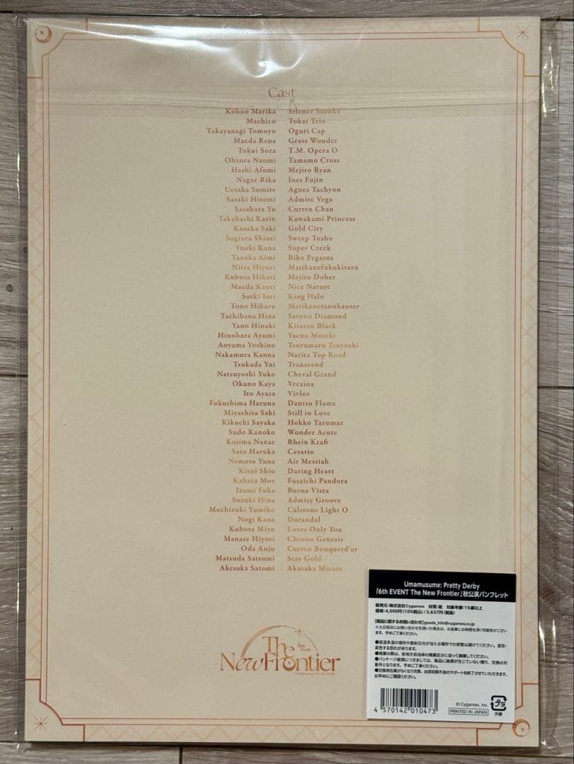 ウマ娘 プリティーダービー 6th EVENT 特製アイテムセット