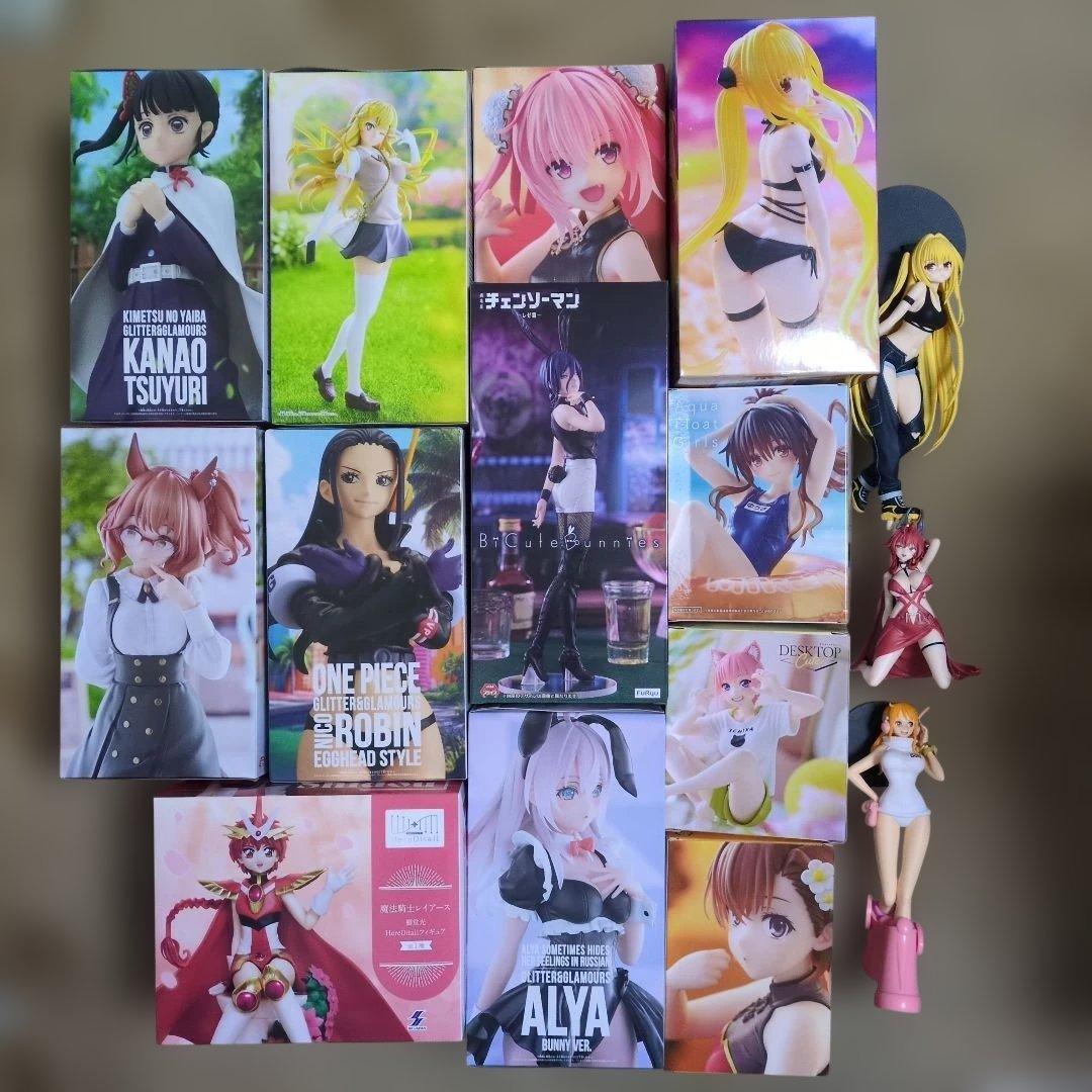 美少女プライズフィギュア まとめ売り 15体 レゼ とある とらぶる ウマ