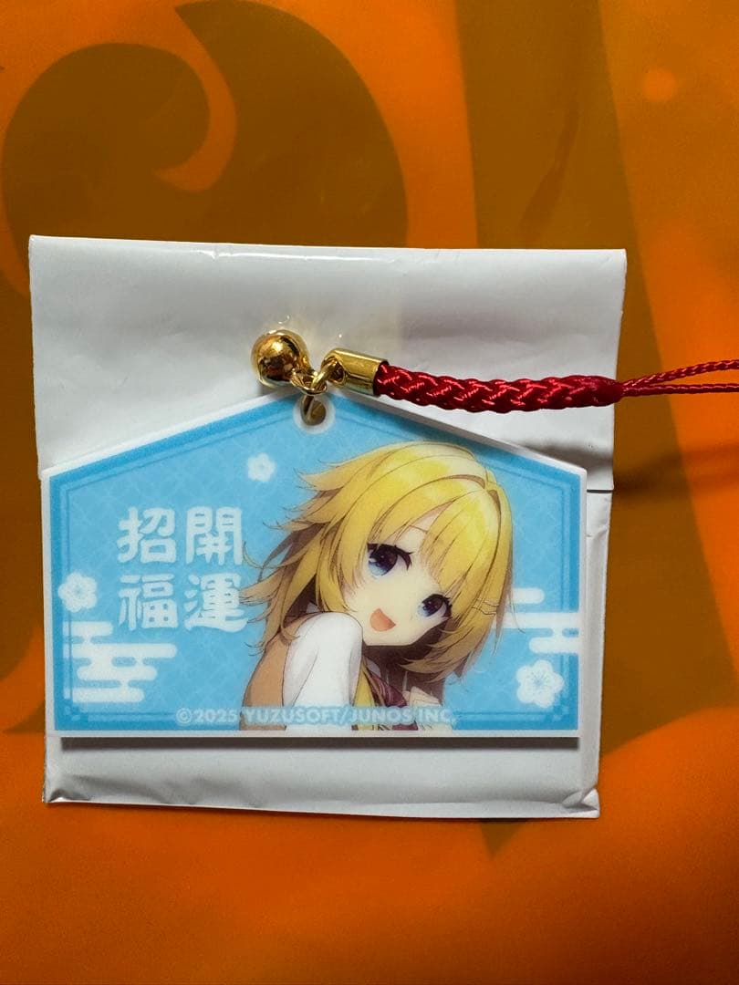 ゆずソフト　c107 特典　アクリル絵馬