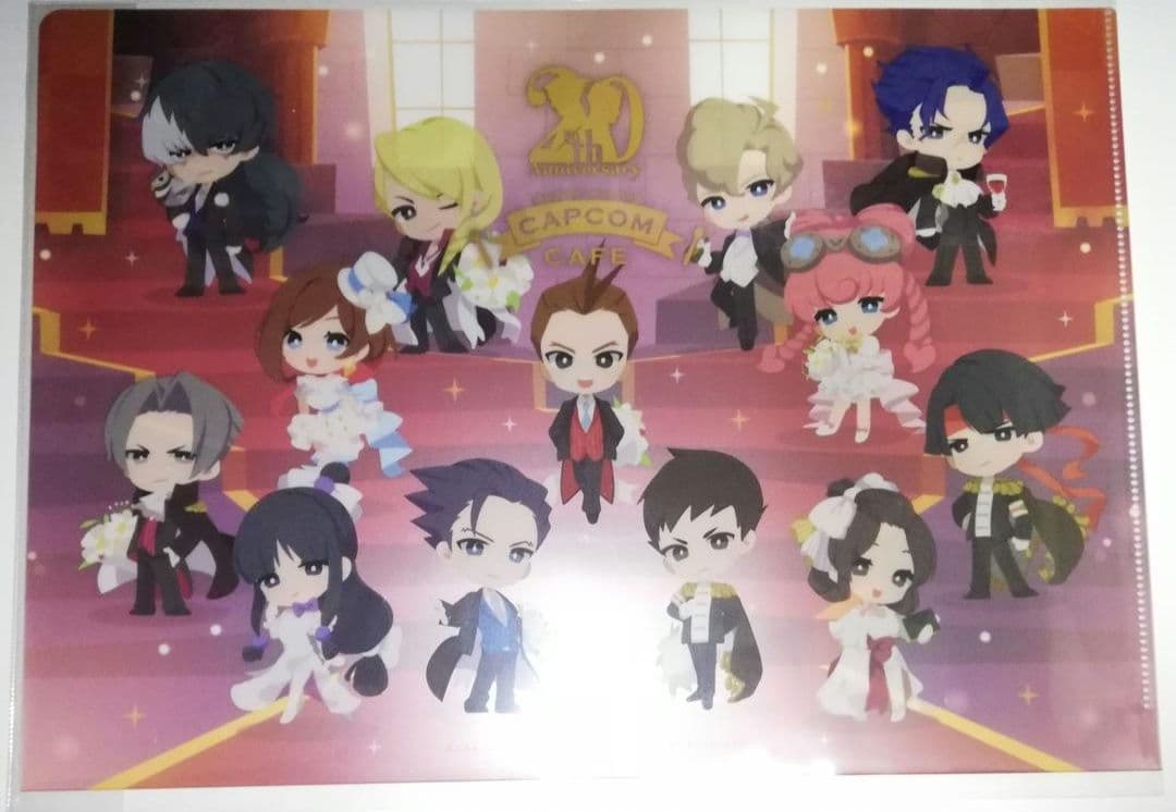 逆転裁判 20th クリアファイル カプコンカフェ 逆転裁判 20th クリアファイル カプコンカフェ 【公式通販】